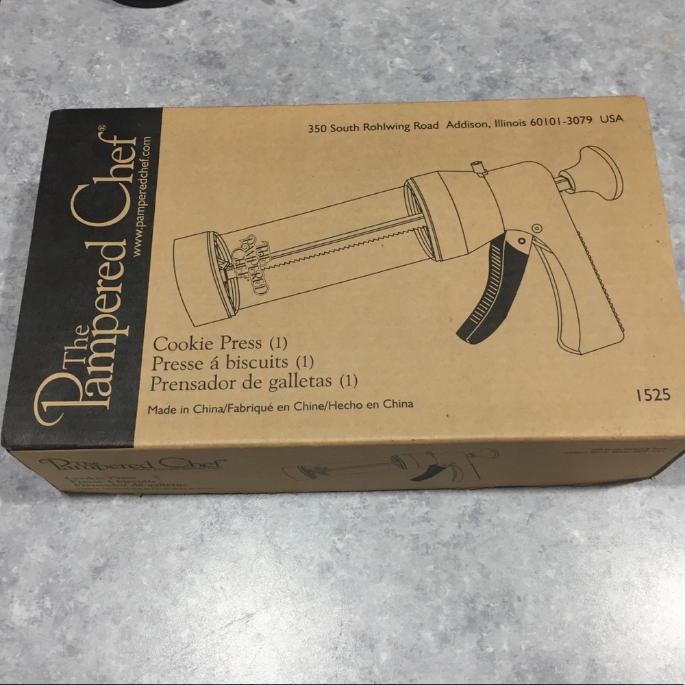Pampered Chef Cookie Press